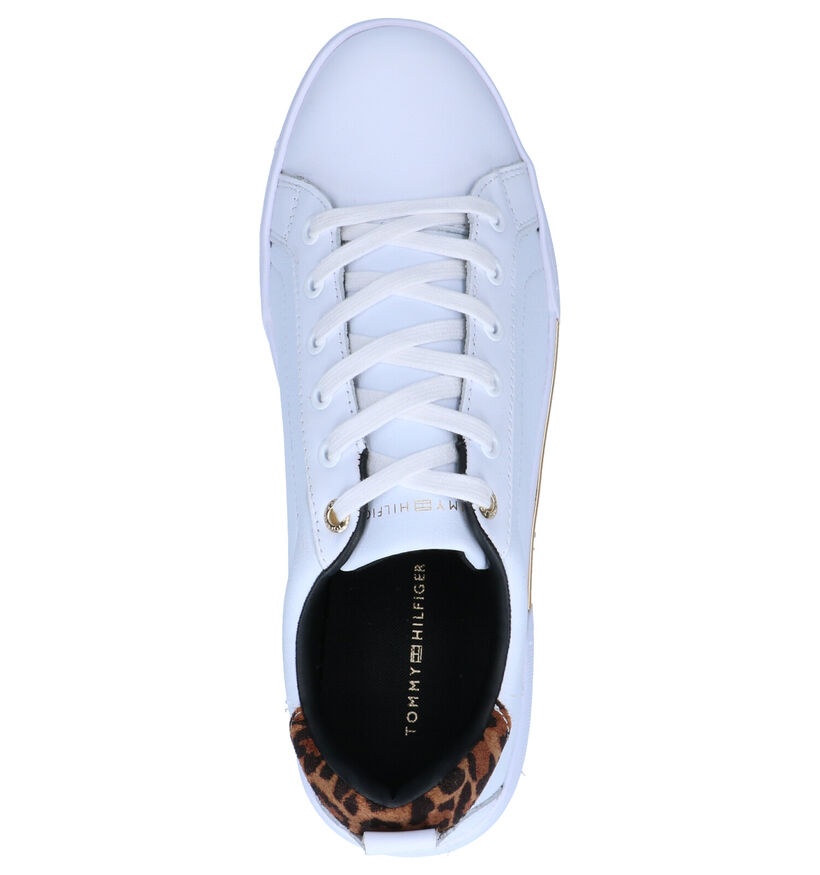 Tommy Hilfiger Chaussures à lacets en Blanc en cuir (276772)