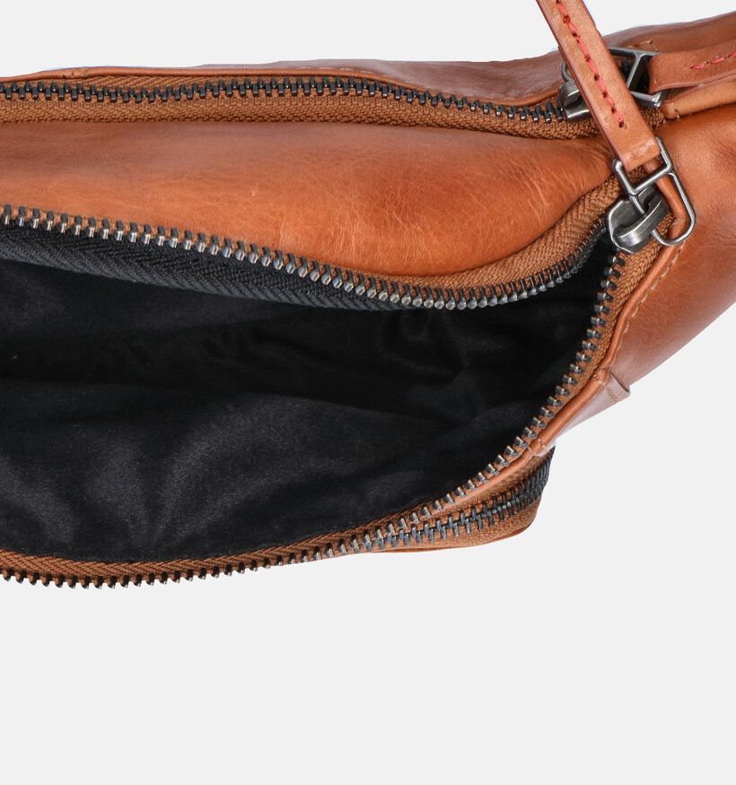 Maverick Sac banane en Cognac pour hommes (358822)