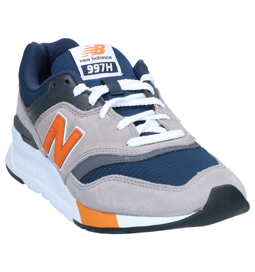 New Balance CM 997 Beige Sneakers in daim (267026)