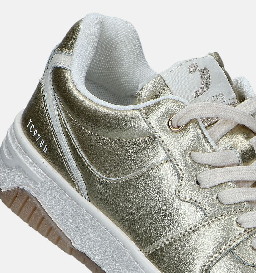 SJ Icon Low Gouden Sneakers voor dames (345374) - geschikt voor steunzolen