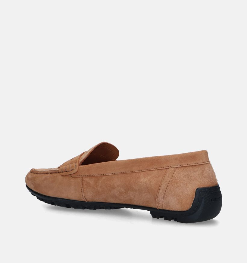 Geox Kosmopolis Cognac Mocassins voor dames (335647) - geschikt voor steunzolen