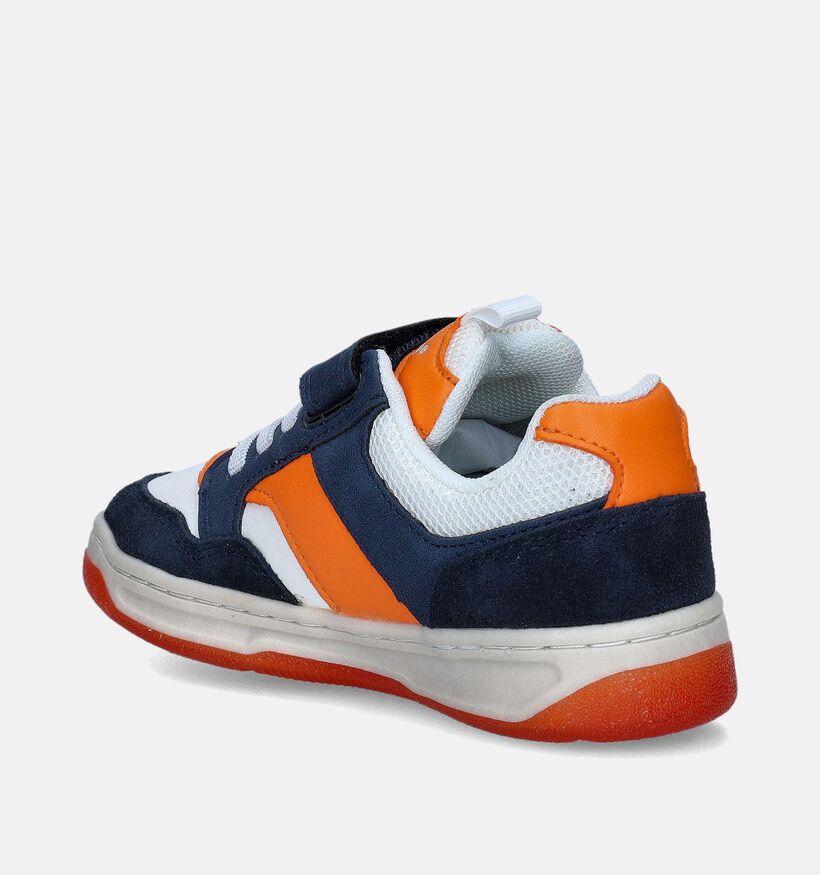Kickers Kickarting Blauwe Lage schoenen voor jongens (345514) - geschikt voor steunzolen