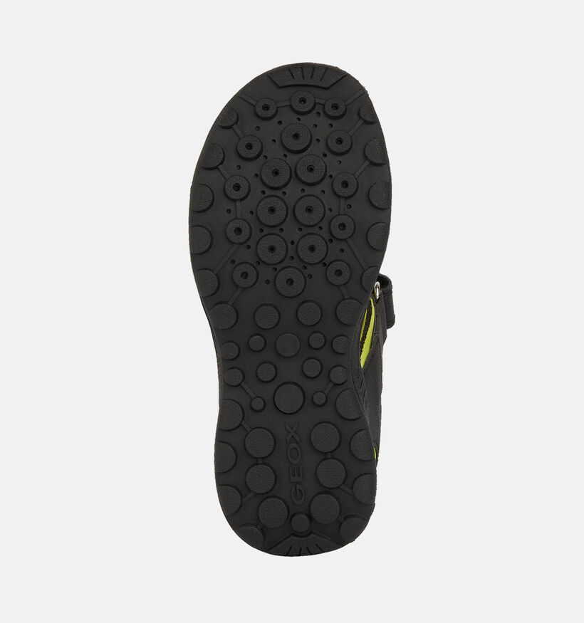 Geox Vaniett Zwarte/Grijze Sandalen voor jongens (352926)