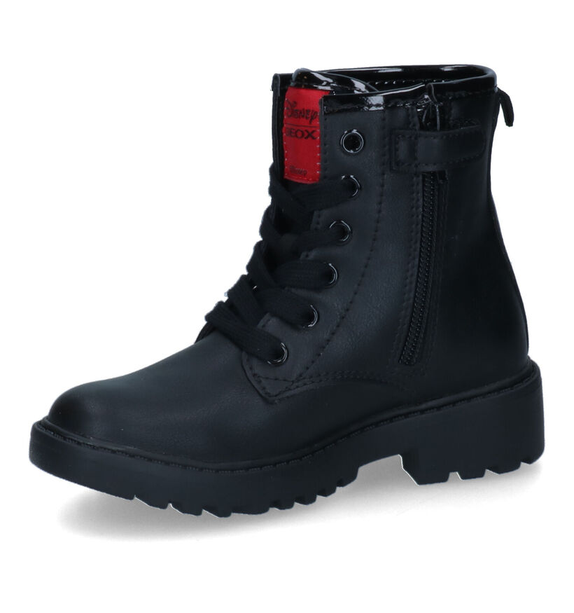 Geox Casey Bottines en Noir en simili cuir (317641)