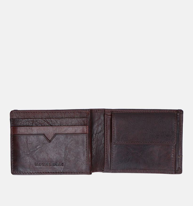 Maverick Portefeuille en Marron pour hommes (358823)