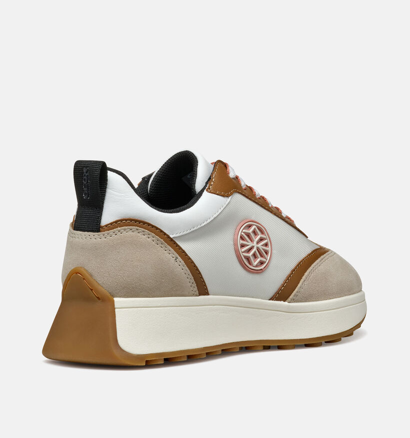Geox Amabel Baskets en Taupe pour femmes (351672) - pour semelles orthopédiques
