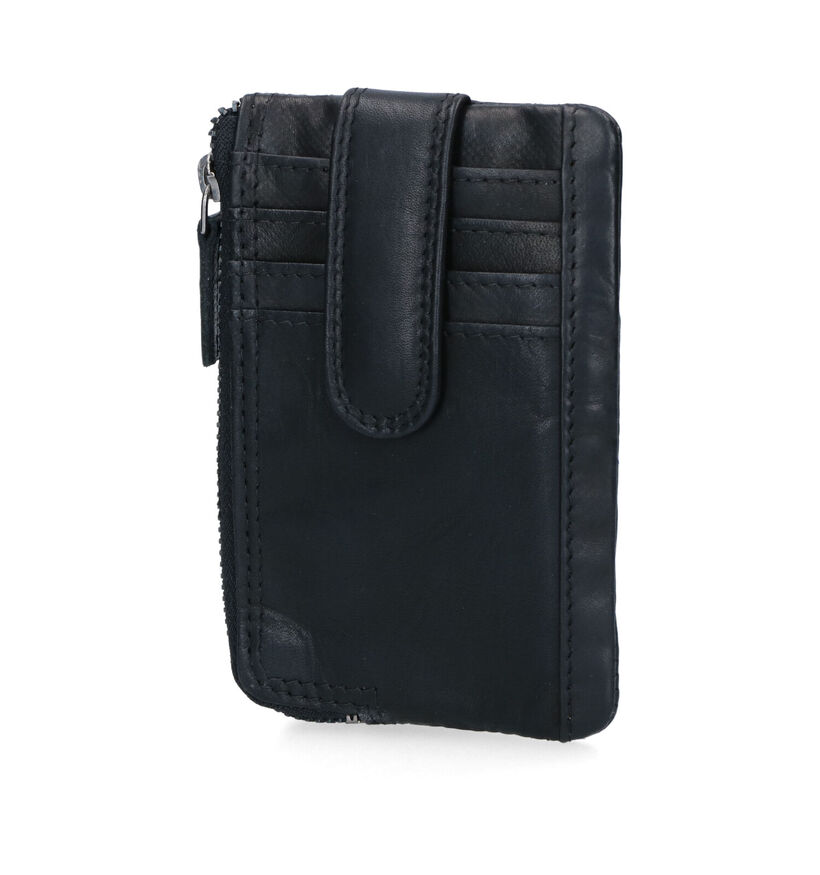 Euro-Leather Porte-monnaie en Noir pour hommes (316404)