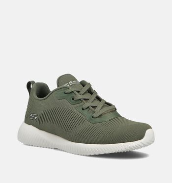 Skechers Memory Foam Low Sneakers Zwart/Blauw/Roze/Groen