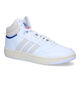 adidas Hoops 3.0 Baskets en Blanc pour hommes (319078) - pour semelles orthopédiques