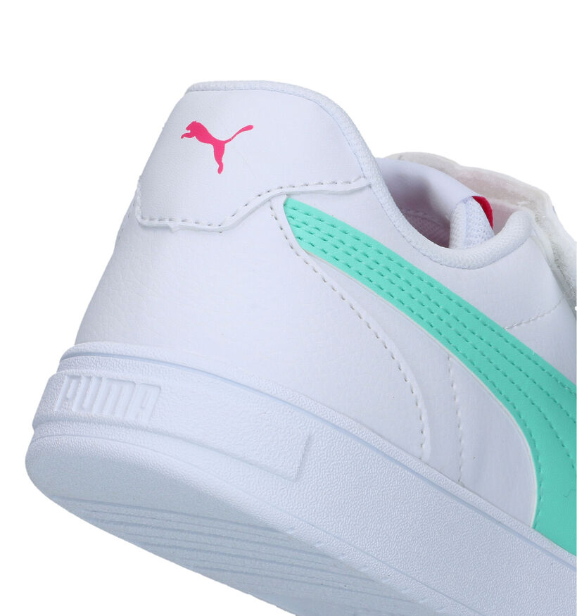 Puma Caven AC Baskets en Blanc pour filles (318771) - pour semelles orthopédiques