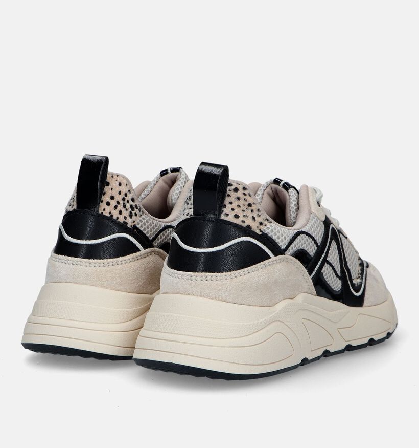 Poelman Baskets casual en Beige pour femmes (332748)