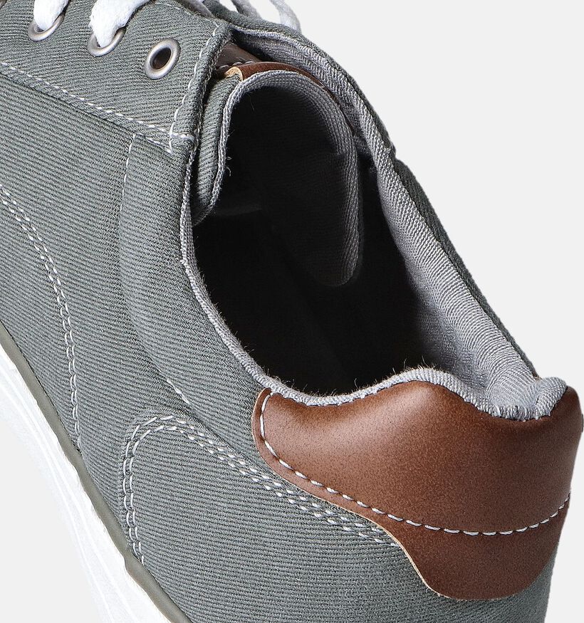 Mustang Chaussures à lacets en Gris pour femmes (351244)