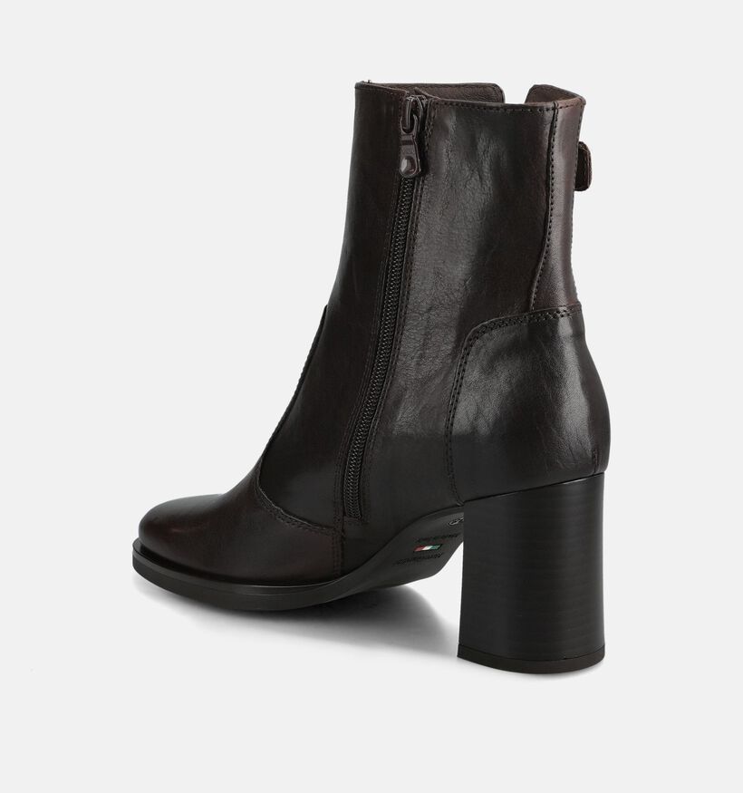 NeroGiardini Bottines en Brun fonc&eacute; pour femmes (377850)