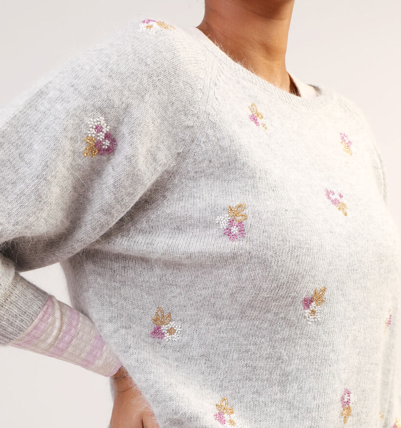 Orfeo Soazig Pull en Gris pour femmes (356169)