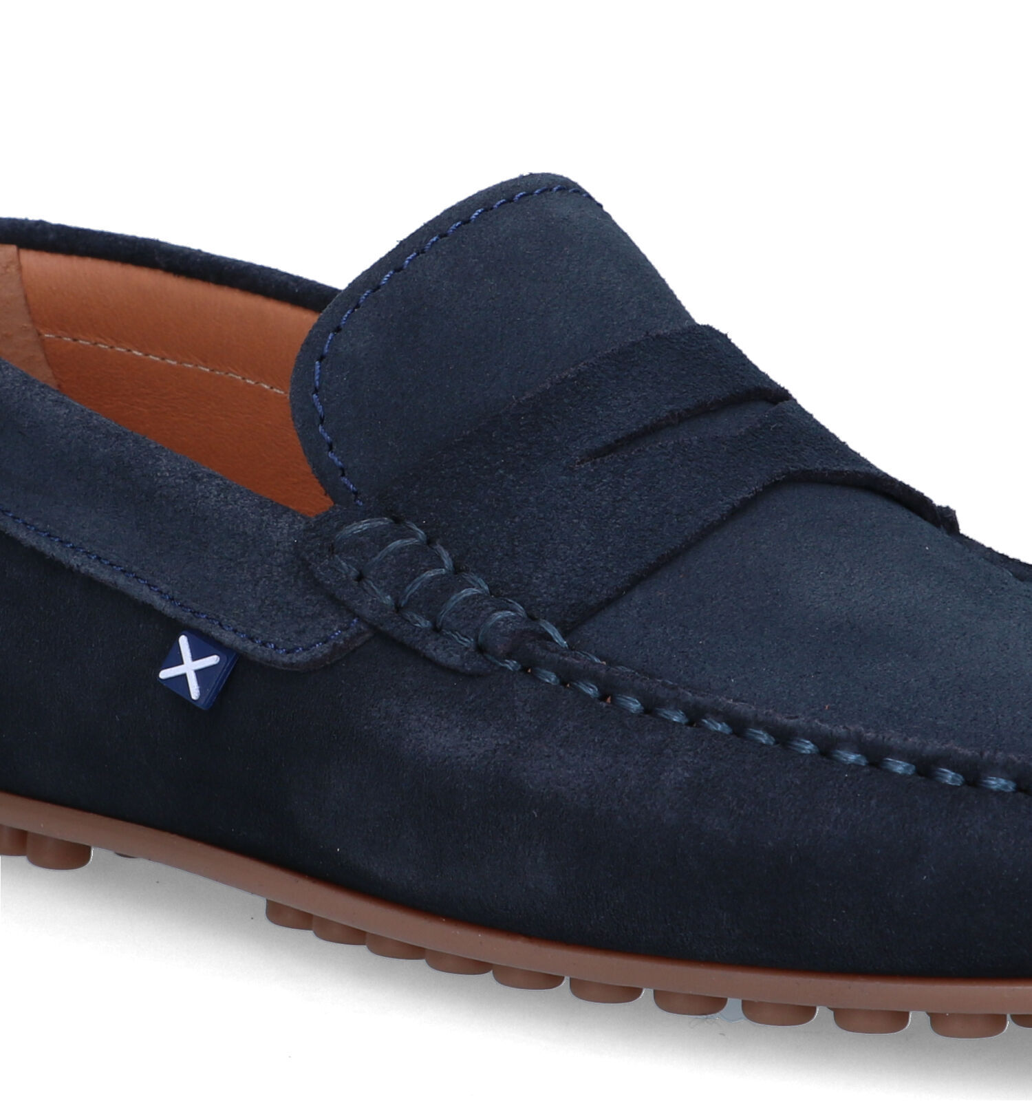 Scapa Blauwe Mocassins Heren Lage schoenen Online op TORFS.BE