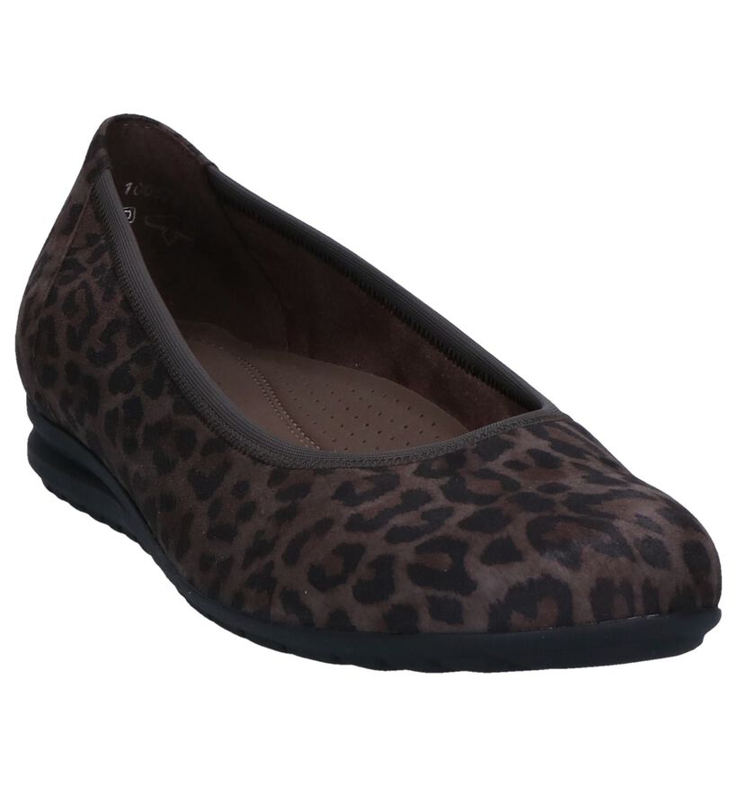 Gabor Easy Walking Ballerines en Marron en nubuck (260048)