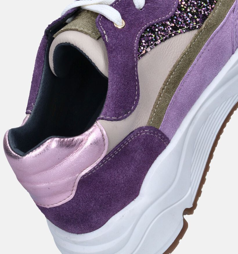 CKS Casablanca Paarse Sneakers voor dames (348907)