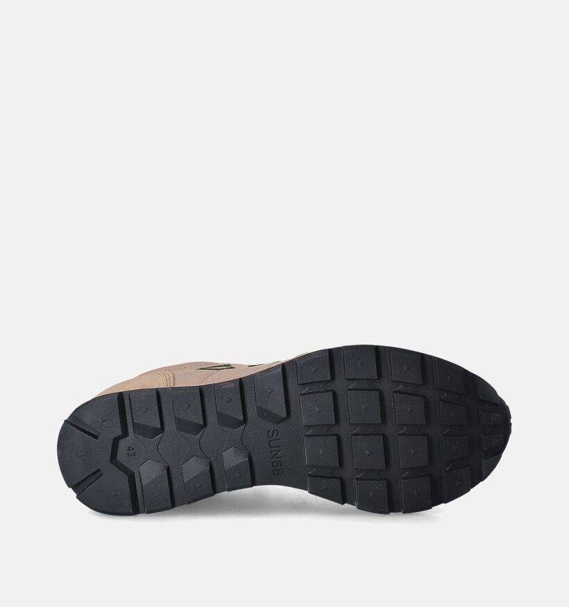 Sun68 Tom Solid Baskets en Beige pour hommes (351841) - pour semelles orthopédiques
