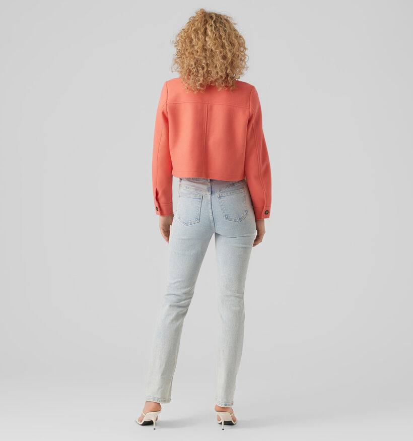 Vero Moda Vibe Manteau en Orange pour femmes (327013)