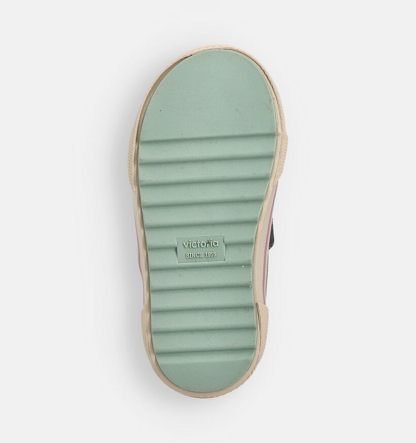 Victoria Tribu Tiras Grijze Hoge Schoenen met Velcro voor meisjes (363040)