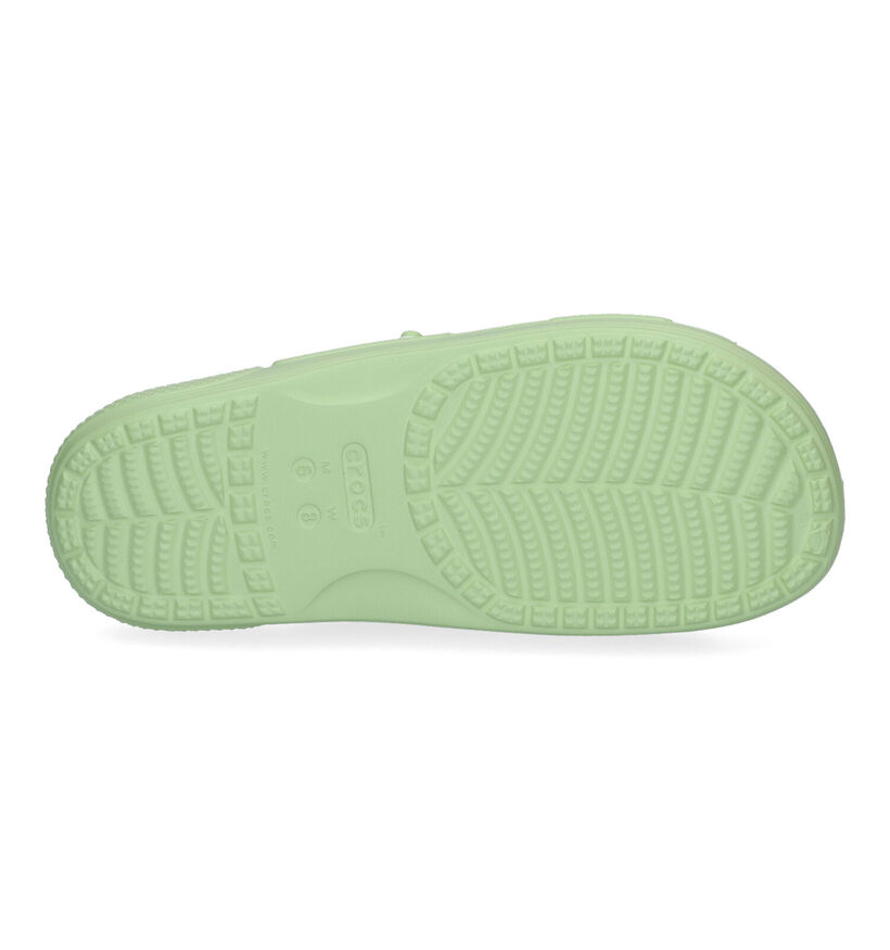 Crocs Classic Sandal Nu-pieds en Bleu pour femmes (306863)