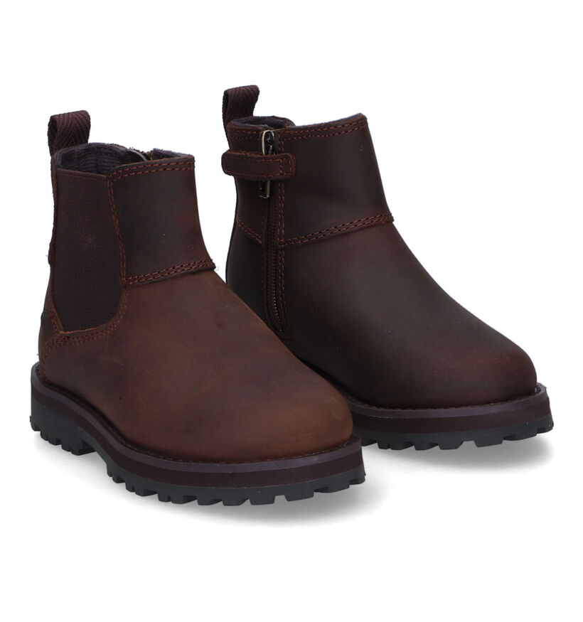 Timberland Courma Kid Chelsea Bruine Boots voor jongens (313039) - geschikt voor steunzolen