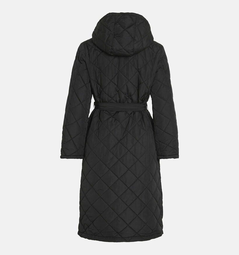 Vila Kante Quilted Zwarte Lange Jas voor dames (361310)