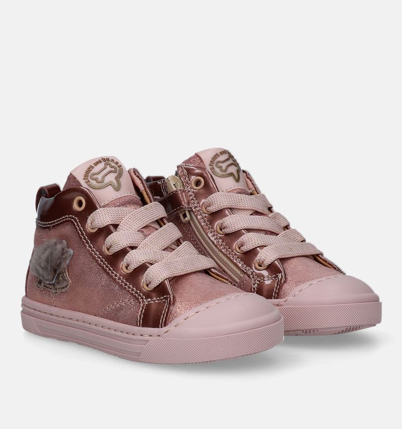 STONES and BONES Genag Blauwe Hoge schoenen voor meisjes (329454) - geschikt voor steunzolen