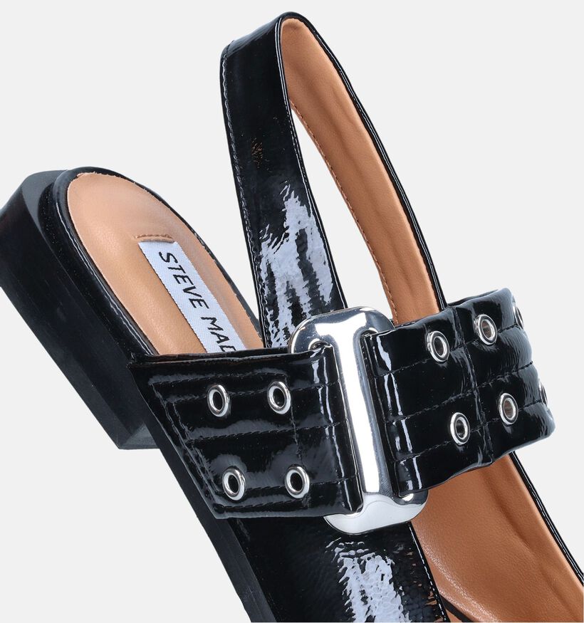 Steve Madden Grand Ave Zwarte slingback Ballerina's voor dames (355862)