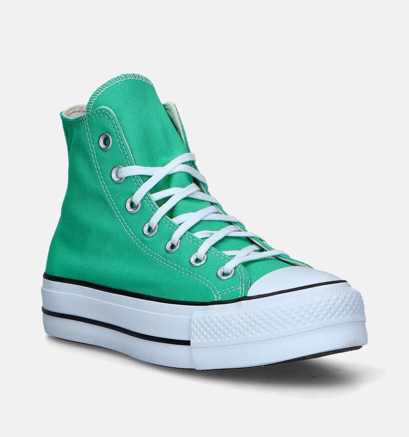 Converse Chuck Taylor All Star Lift Groene Sneakers voor dames (348833)