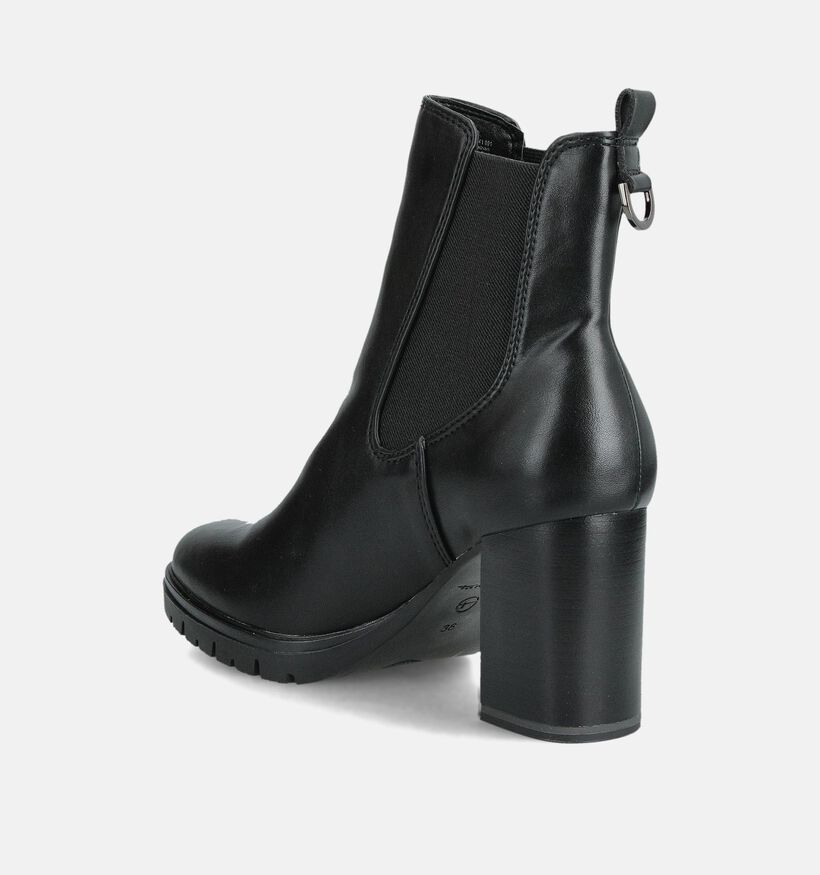 Tamaris ANTIshokk Bottines &agrave; talons en Noir pour femmes (378915)