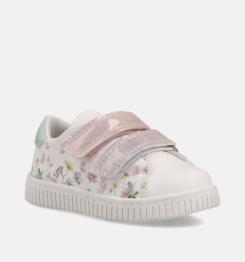 Milo & Mila Baskets en Blanc pour filles (370816)