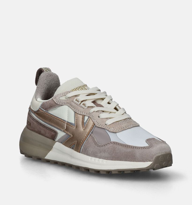 Kaotiko Detroit Gouden Sneakers voor dames (346154) - geschikt voor steunzolen