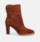 Nathan-Baume Bottines &agrave; talons hauts en Brun fonc&eacute; pour femmes (380284)
