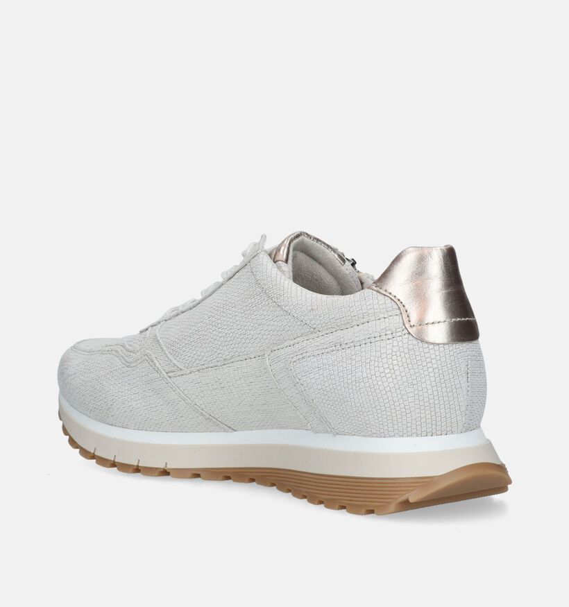 Gabor Witte Sneakers voor dames (336150) - geschikt voor steunzolen