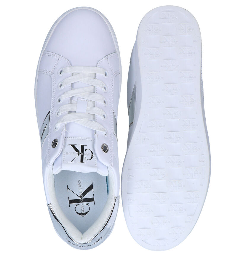 Calvin Klein Baskets basses en Blanc en simili cuir (285308)