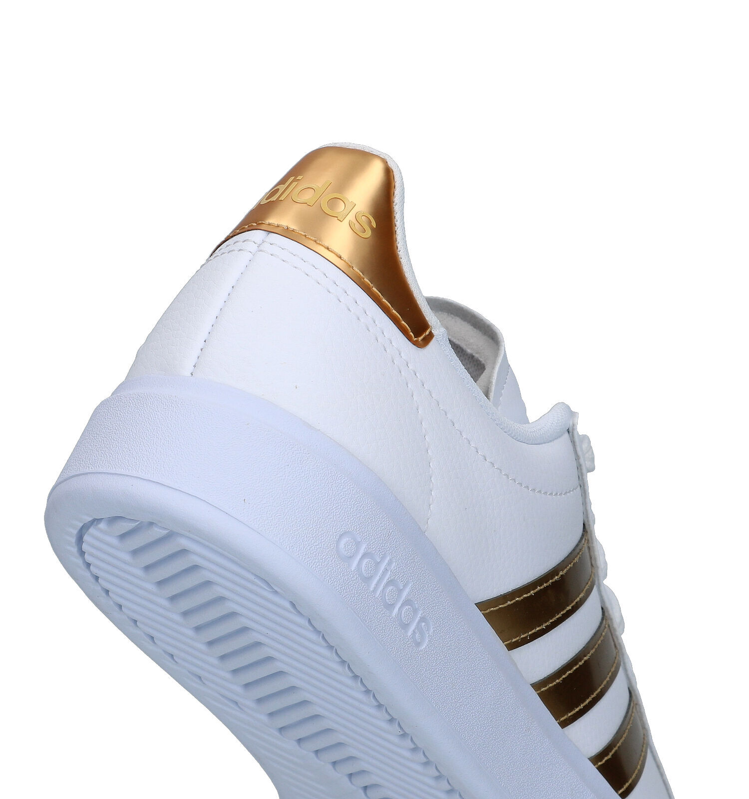 adidas Grand Court 2.0 Witte Sneakers Dames Sneakers Online op TORFS.BE
