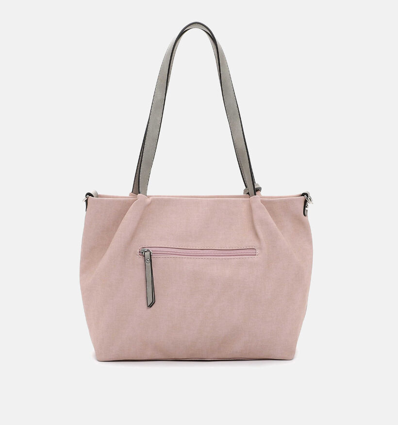 Emily & Noah Elke Roze Shopper tas met rits voor dames (340658)