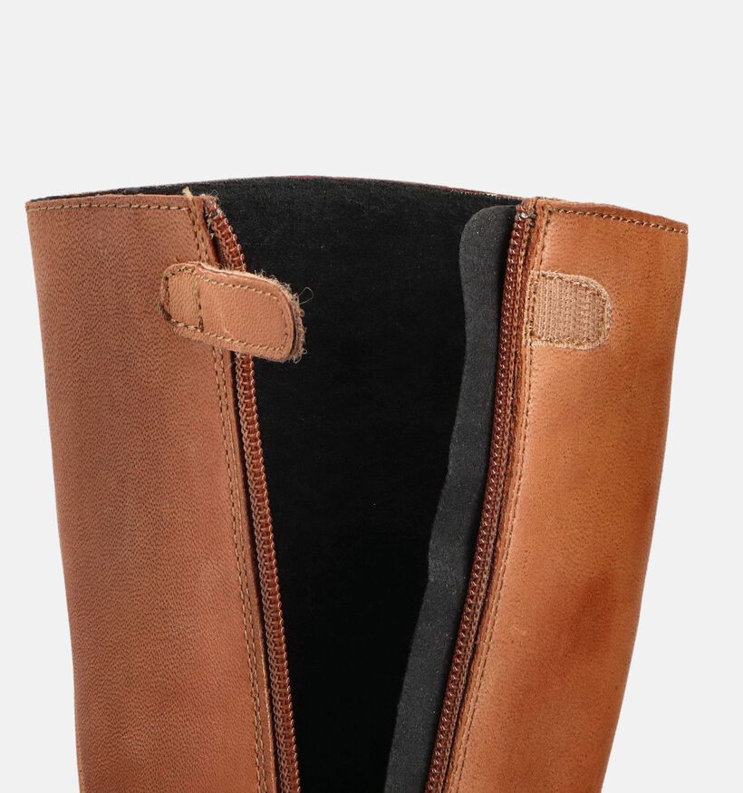 Little David Cognac Lange Laarzen voor meisjes (361370) - geschikt voor steunzolen