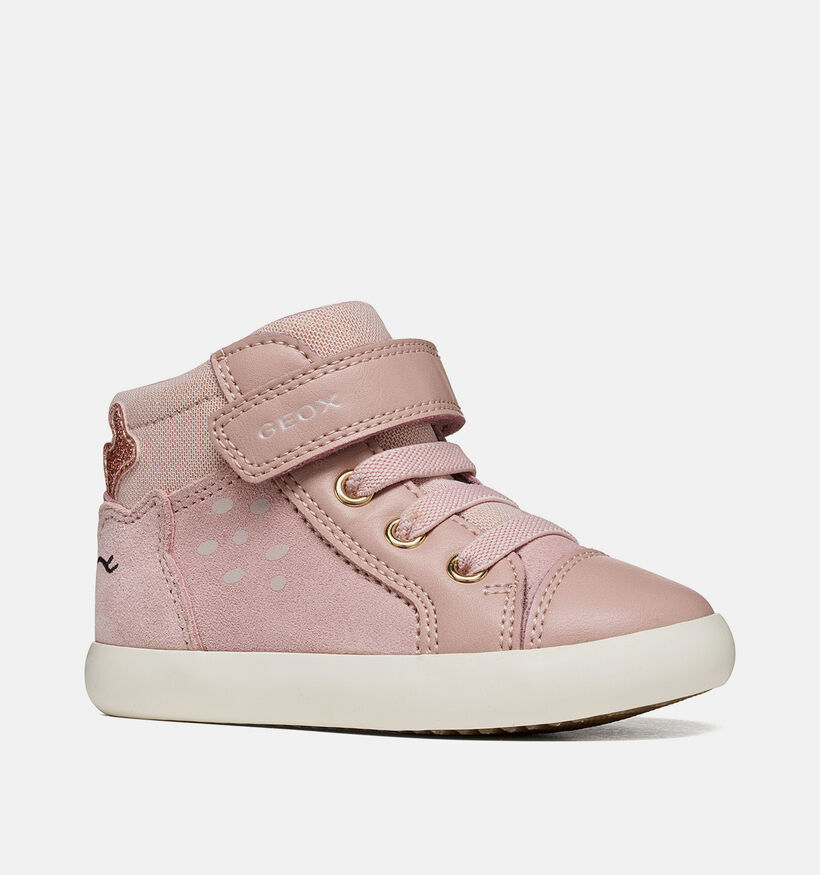 Geox Gisli Roze Babyschoentjes voor meisjes (376246) - geschikt voor steunzolen