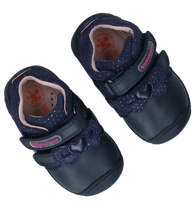 Biomecanics Chaussures pour bébé  en Bleu foncé en cuir (282809)