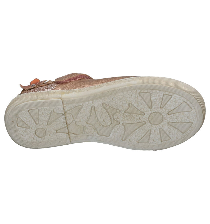 Little David Sisara Ballerines en Or Rosé en cuir (273003)