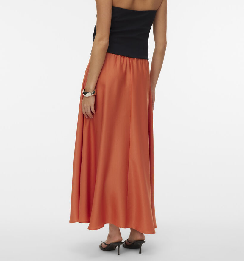 Vero Moda Mira Ankle Skirt Jupe longue en Orange pour femmes (374946)