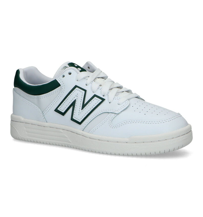 New Balance BB 480 Baskets en Blanc pour femmes (334560) - pour semelles orthopédiques