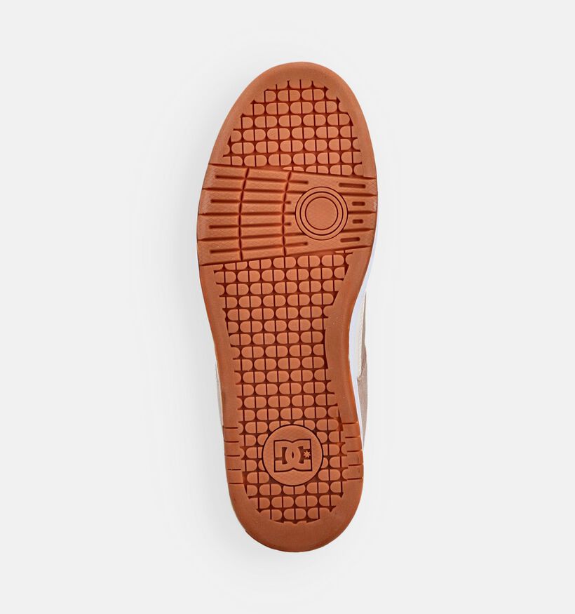 DC Shoes Manteca 4 Baskets en Beige/Taupe pour hommes (373344) - pour semelles orthop&eacute;diques