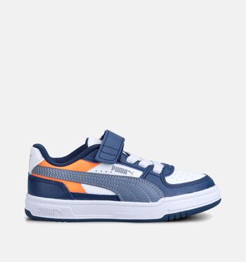 Puma Low Baskets Bleu/Gris