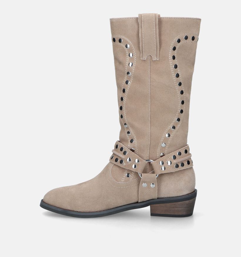 Alma Blue Taupe Cowboy Boots voor dames (333538)