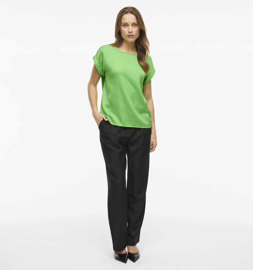 Vila Ellette T-shirt en Vert pour femmes (357353)