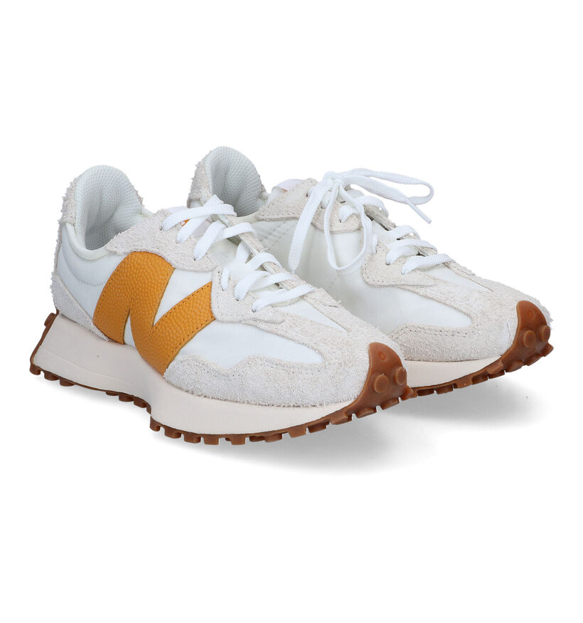 New Balance WC 327 Baskets sportives en Blanc pour femmes (359237) - pour semelles orthopédiques