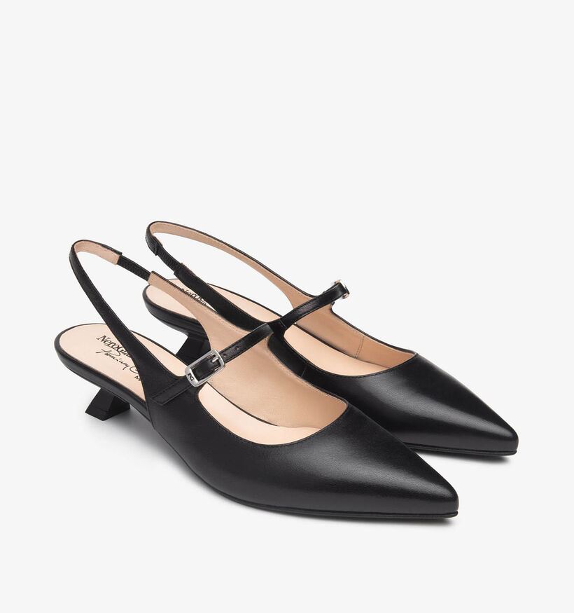 NeroGiardini Escarpins Slingback en Noir pour femmes (351919)
